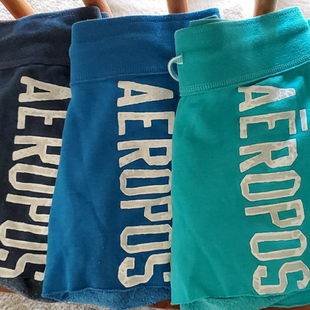 Set of 3 Aero short shorts